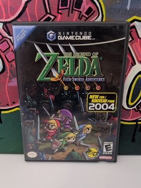 The Legend of Zelda: Four Swords Adventures - Nintendo Gamecube (MINT CIB)